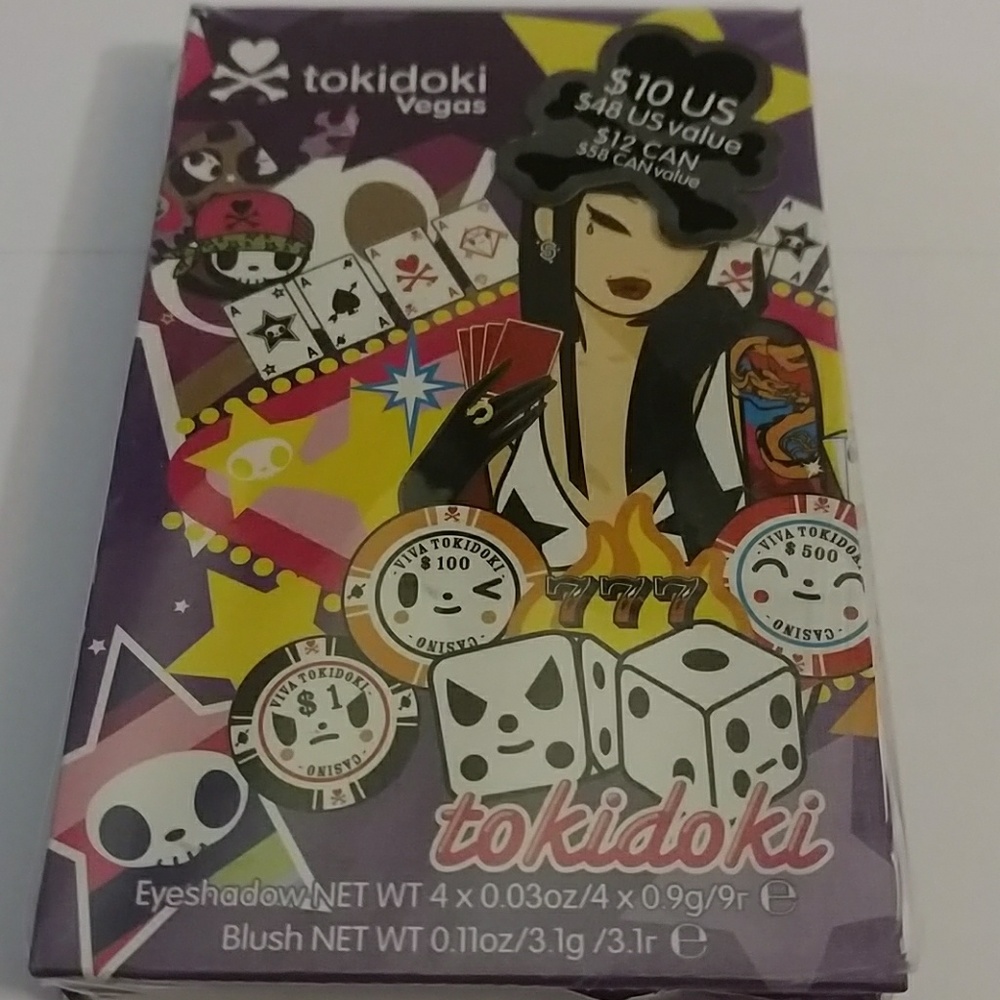 TokiDoki Eyeshadow / Blush Travel Palette